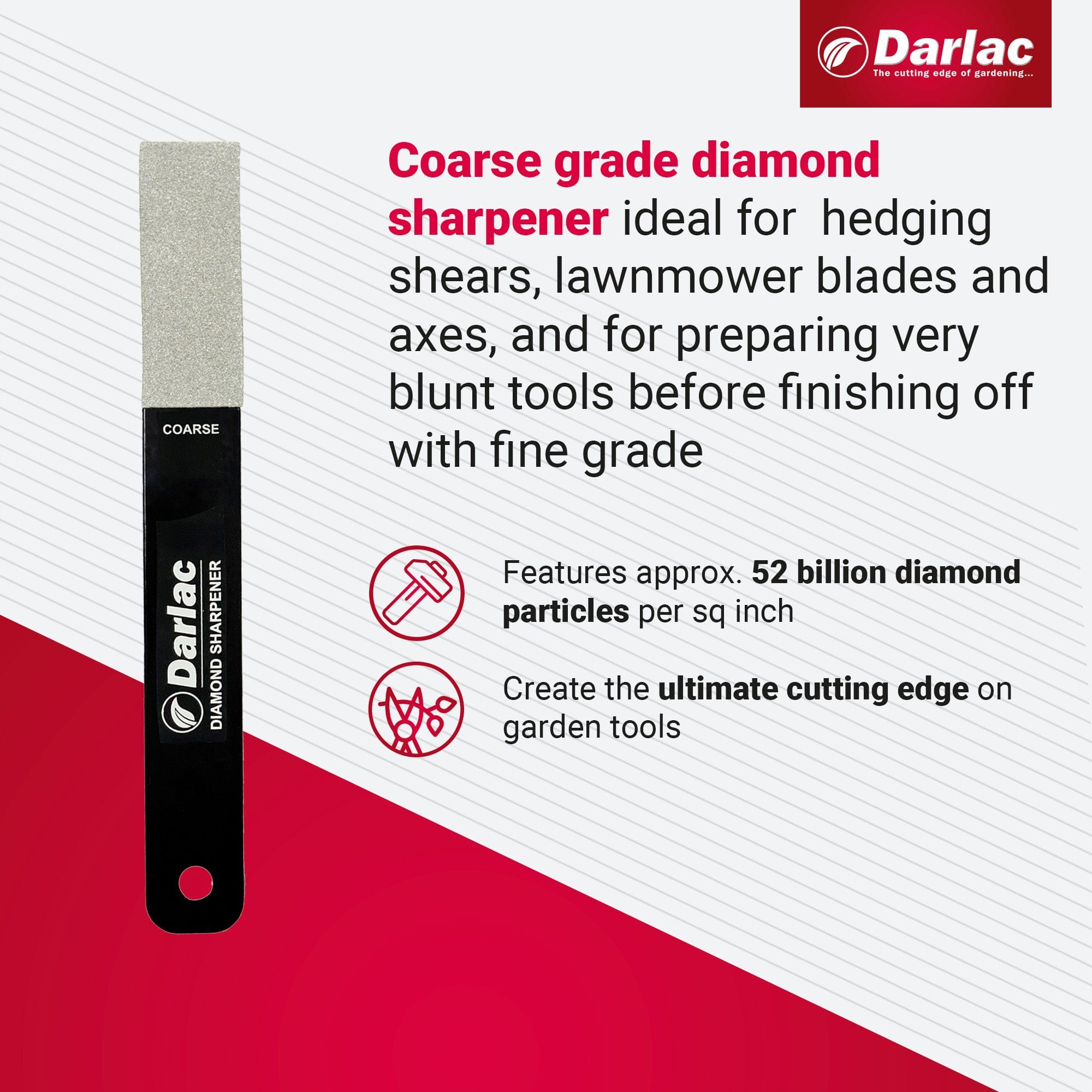 dt-brown HARDWARE Darlac Diamond Sharpener Coarse Grade