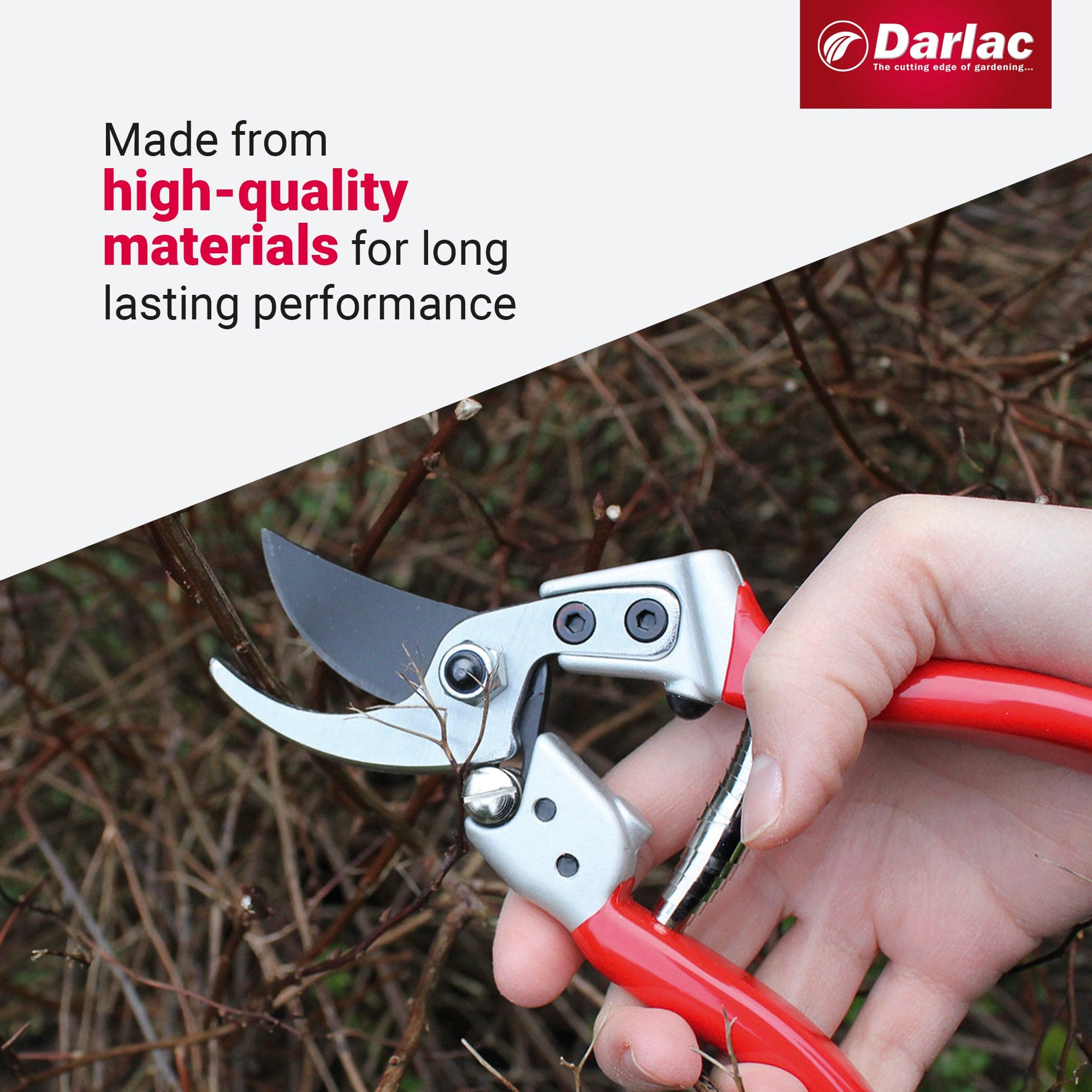 dt-brown HARDWARE Darlac Expert Medium Bypass Secateurs