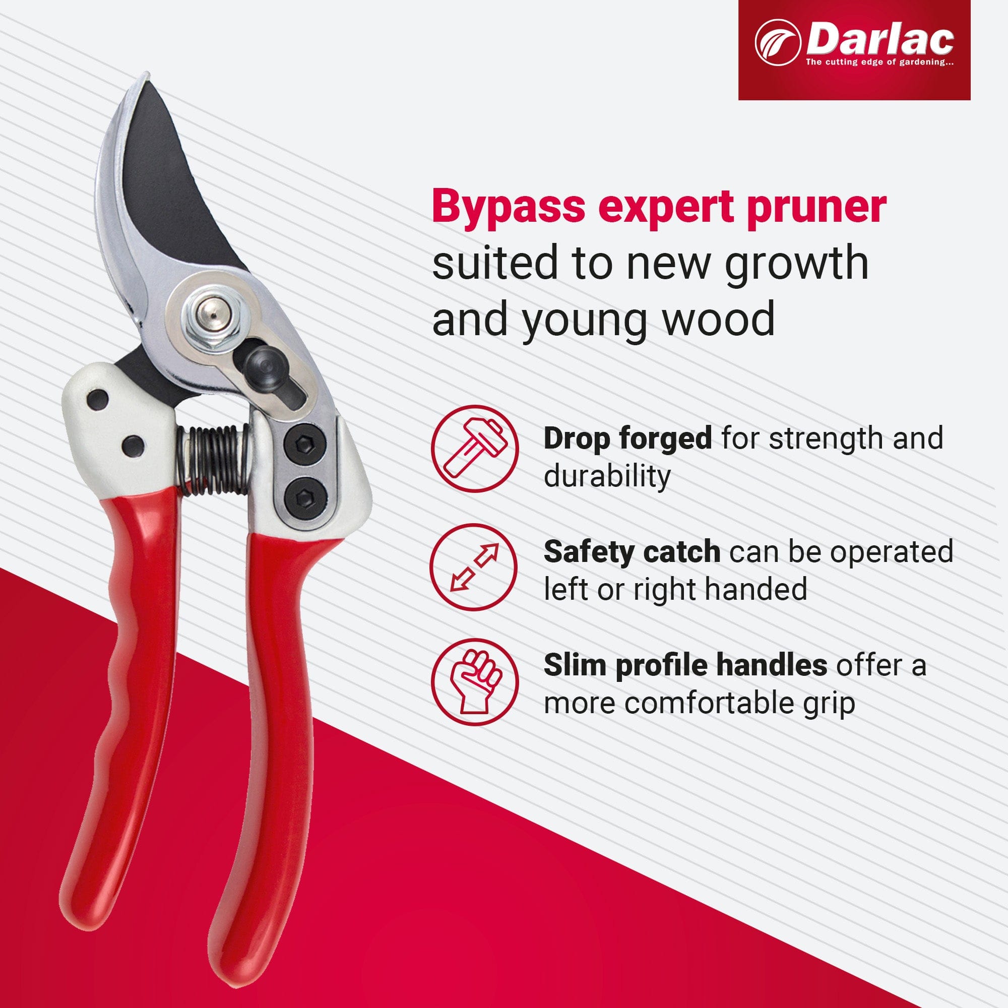 dt-brown HARDWARE Darlac Expert Bypass Small Secateurs