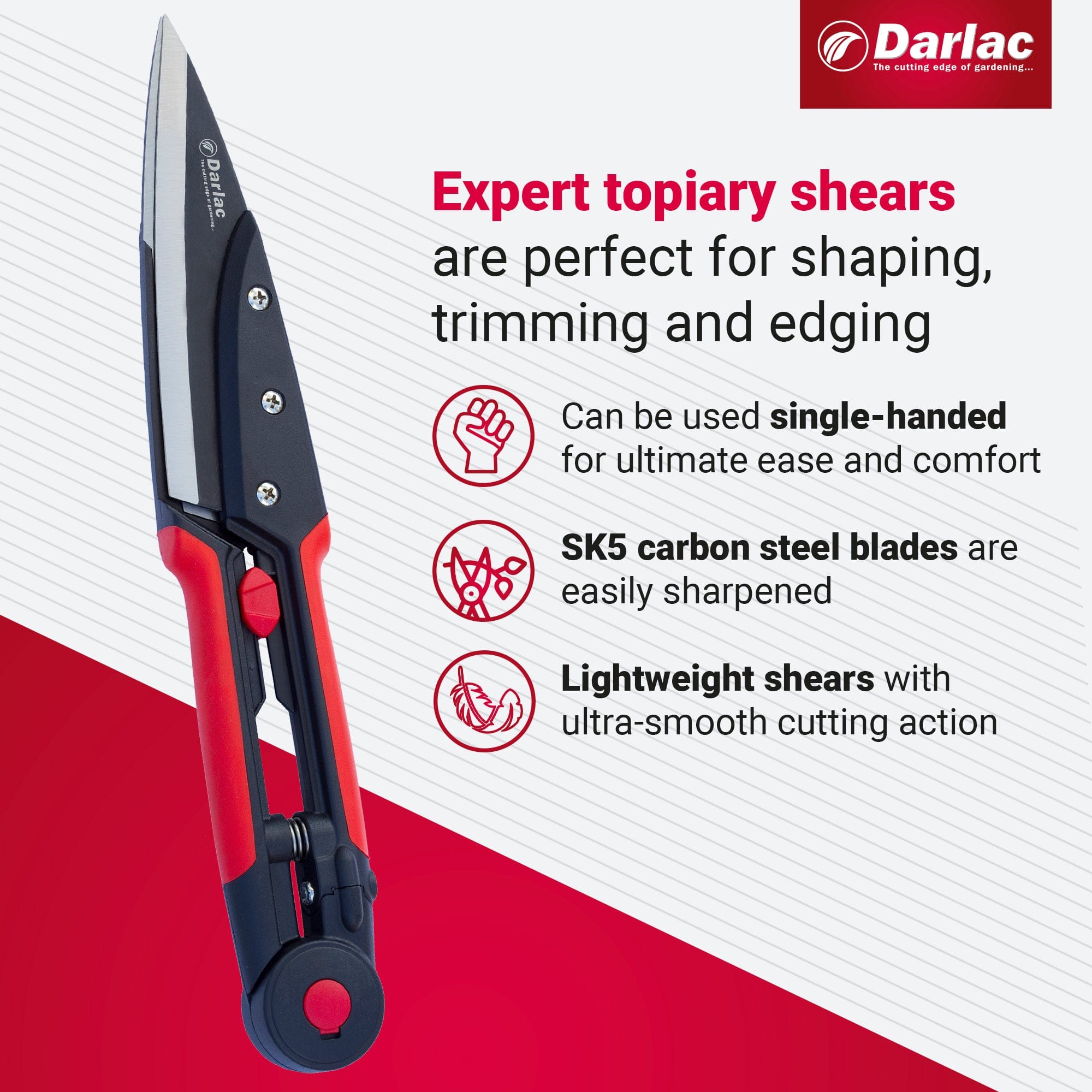 dt-brown HARDWARE Darlac Expert Topiary Shear