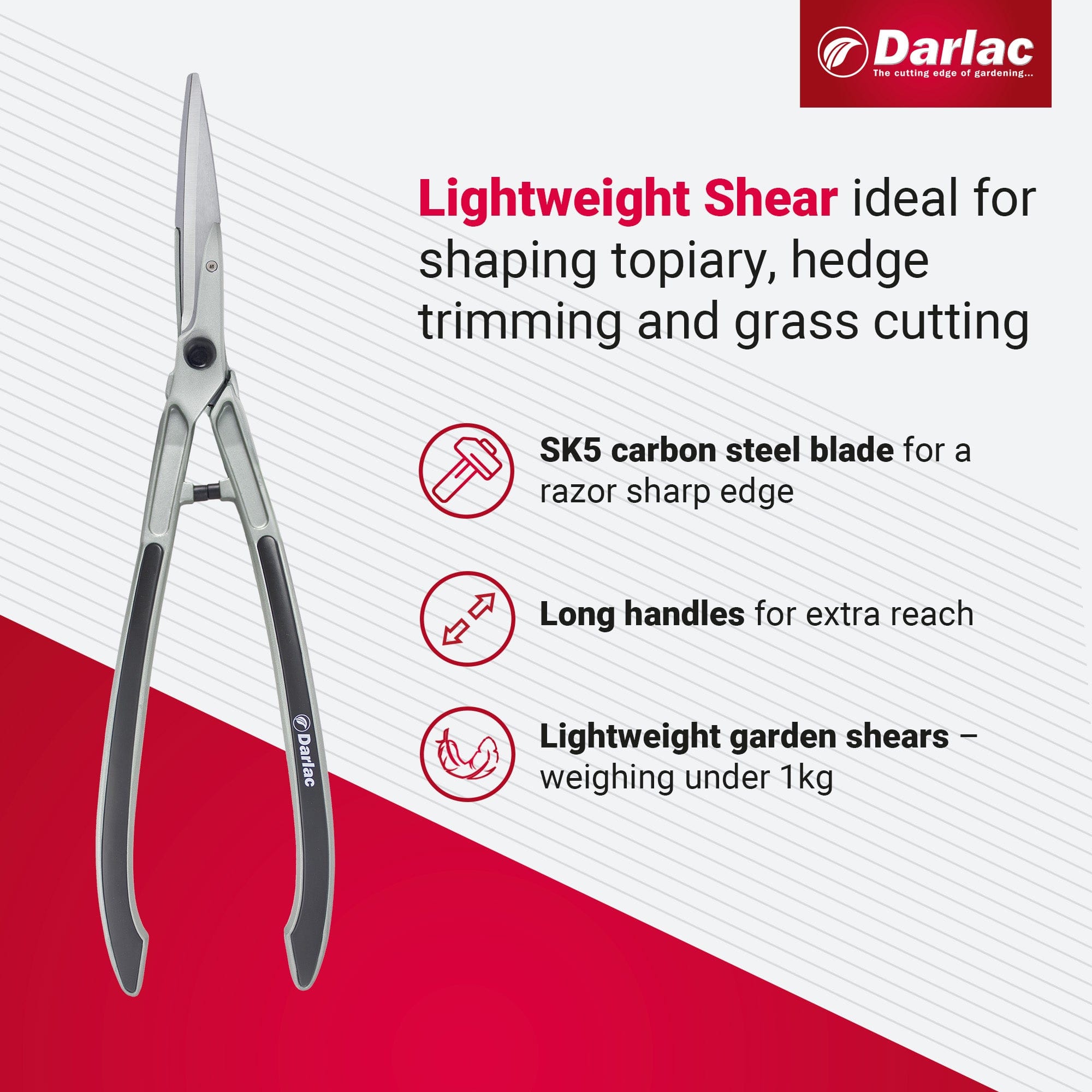 dt-brown HARDWARE Darlac Lightweight Shear 8in