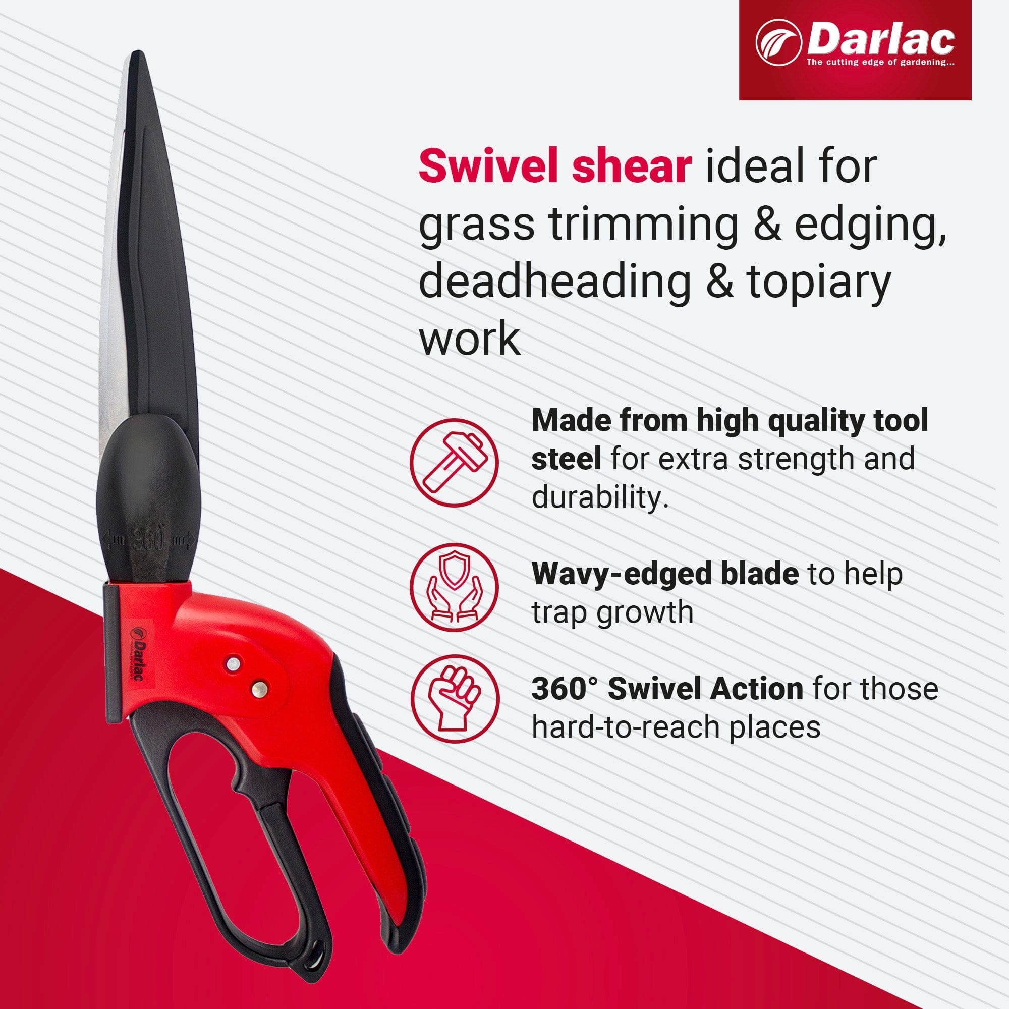 dt-brown HARDWARE Darlac Swivel Shear