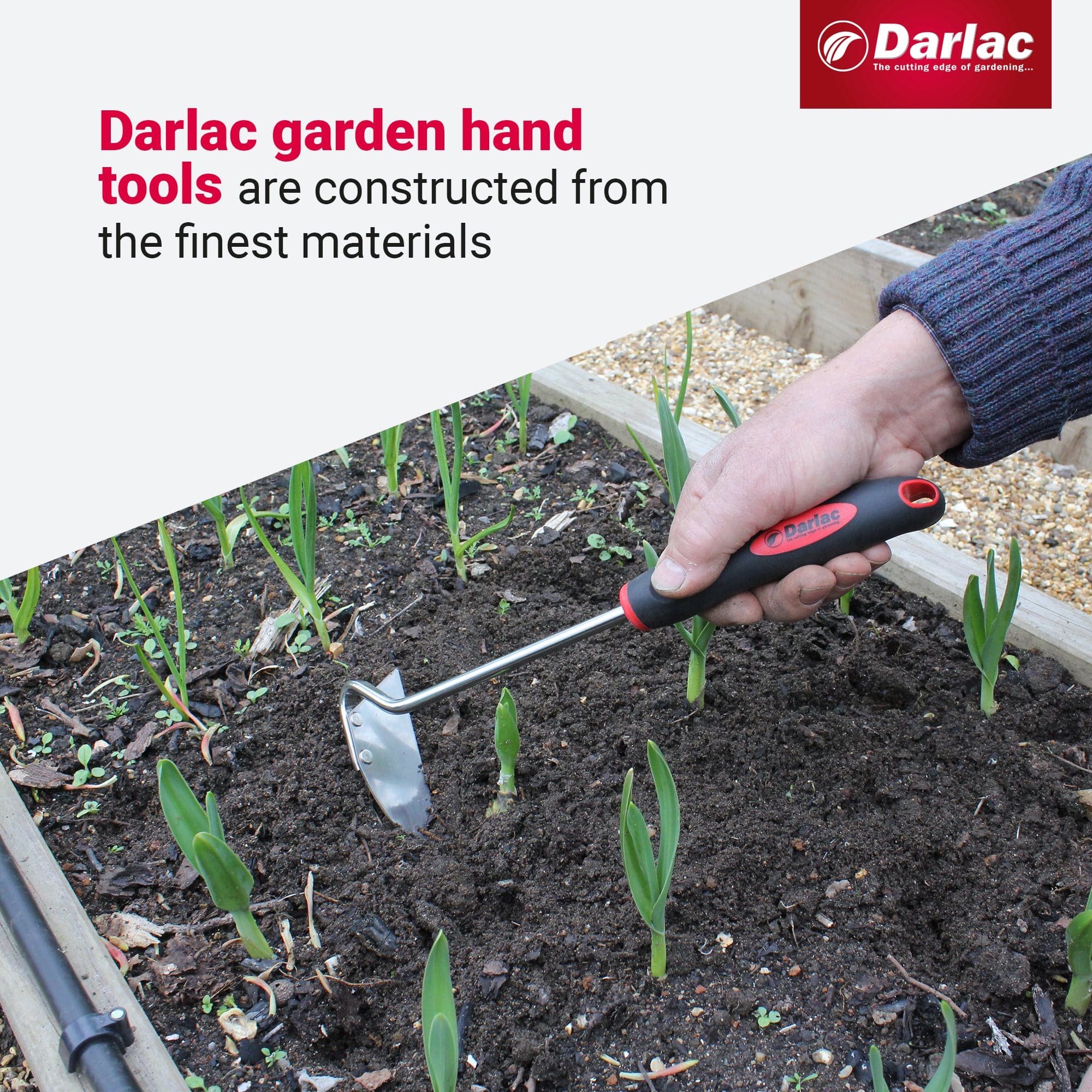 dt-brown HARDWARE Darlac Stainless Steel Onion Hoe