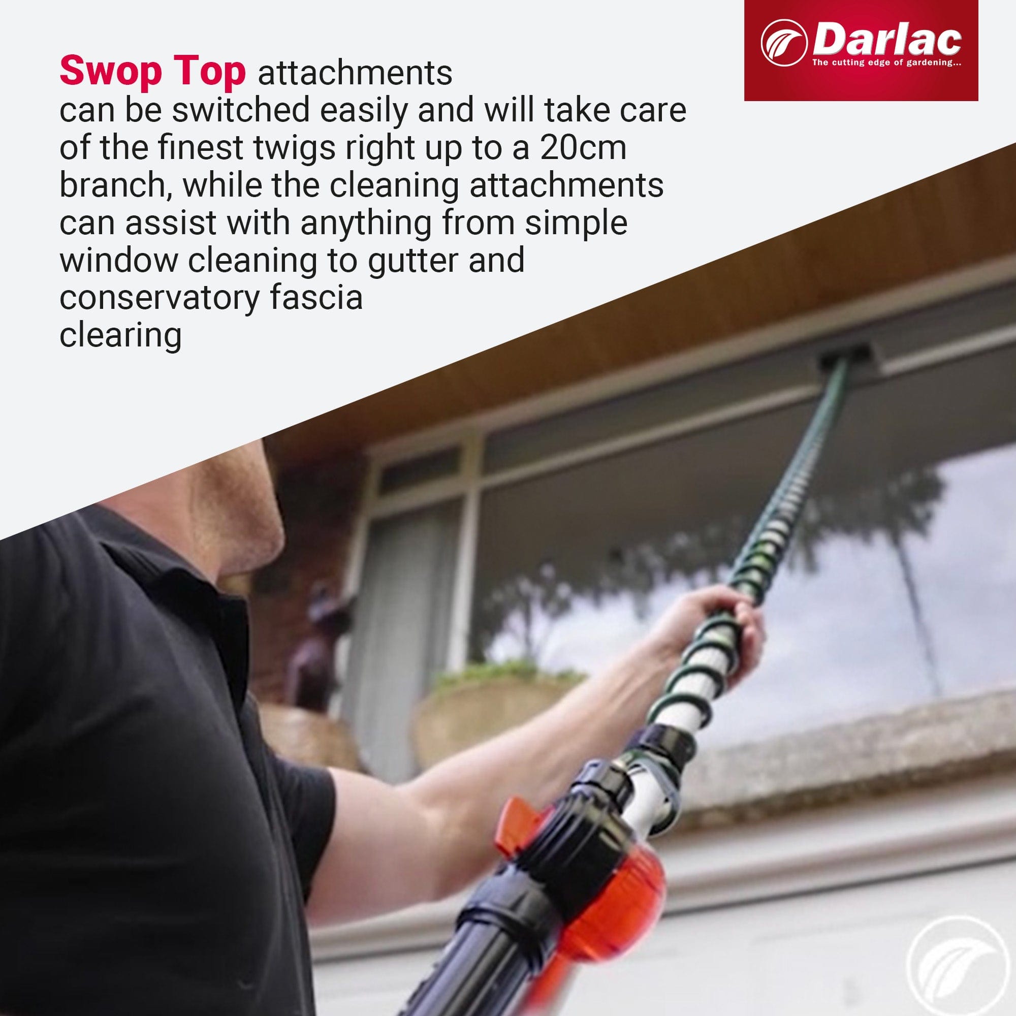 dt-brown HARDWARE Darlac Swop Top Soft Brush Head