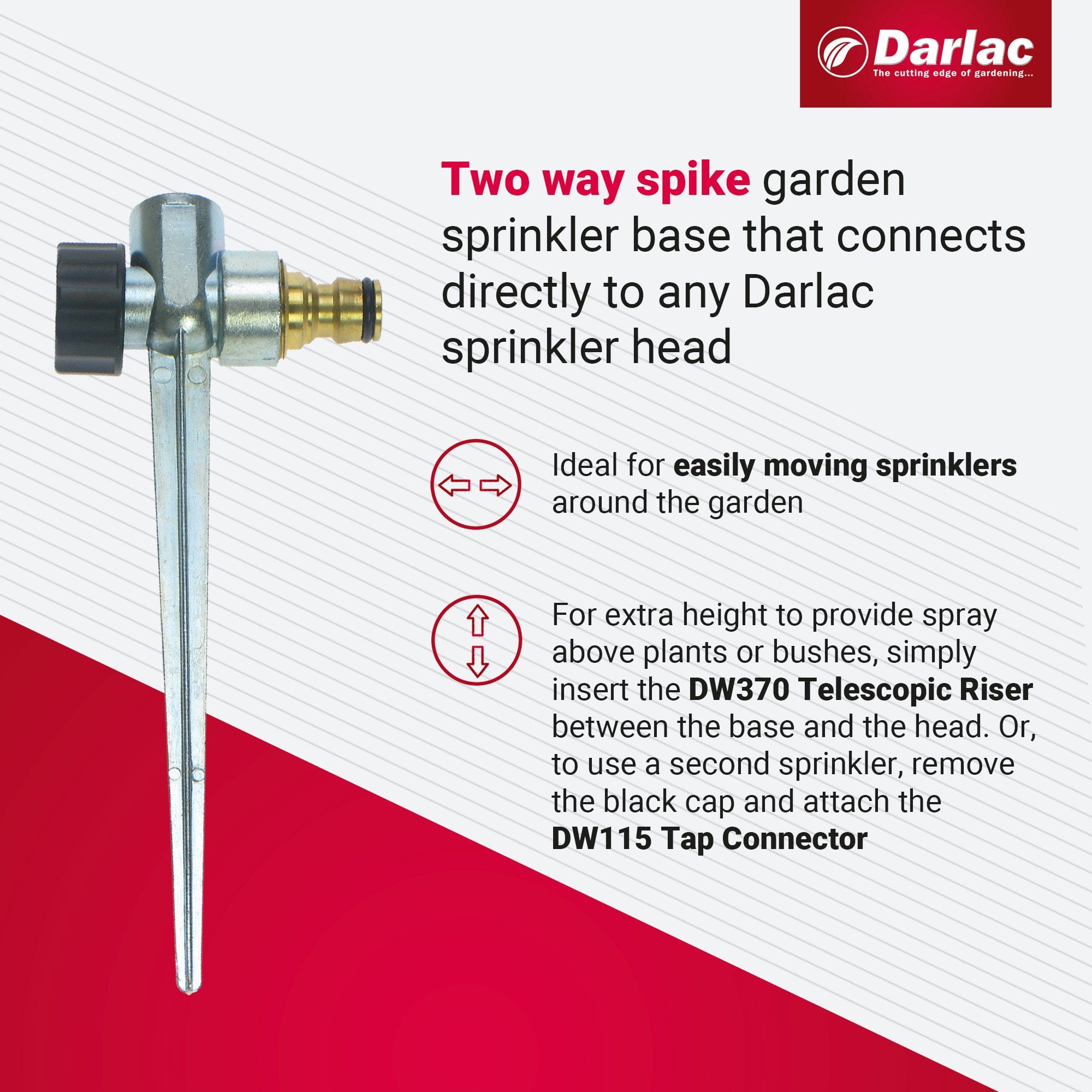 dt-brown HARDWARE Darlac Two Way Spike