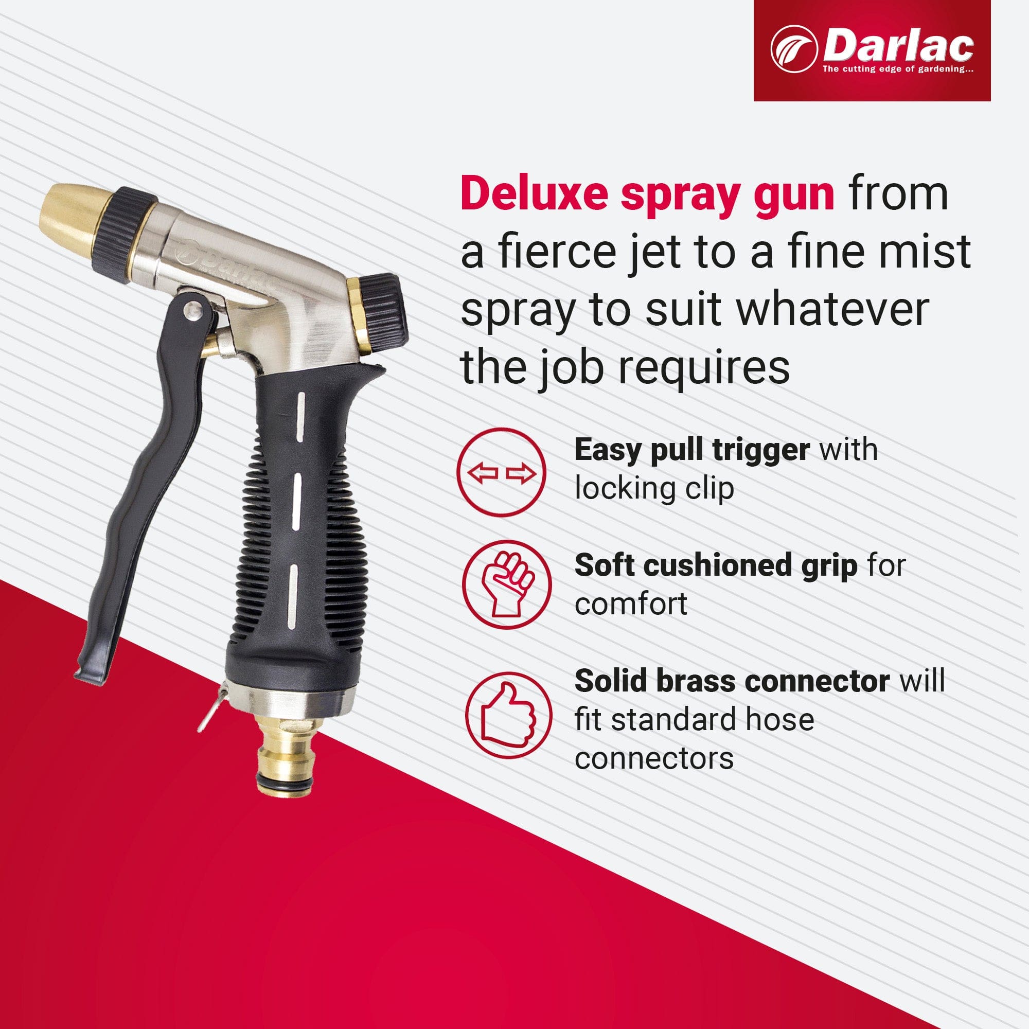 dt-brown HARDWARE Darlac Deluxe Adjust Spray Gun