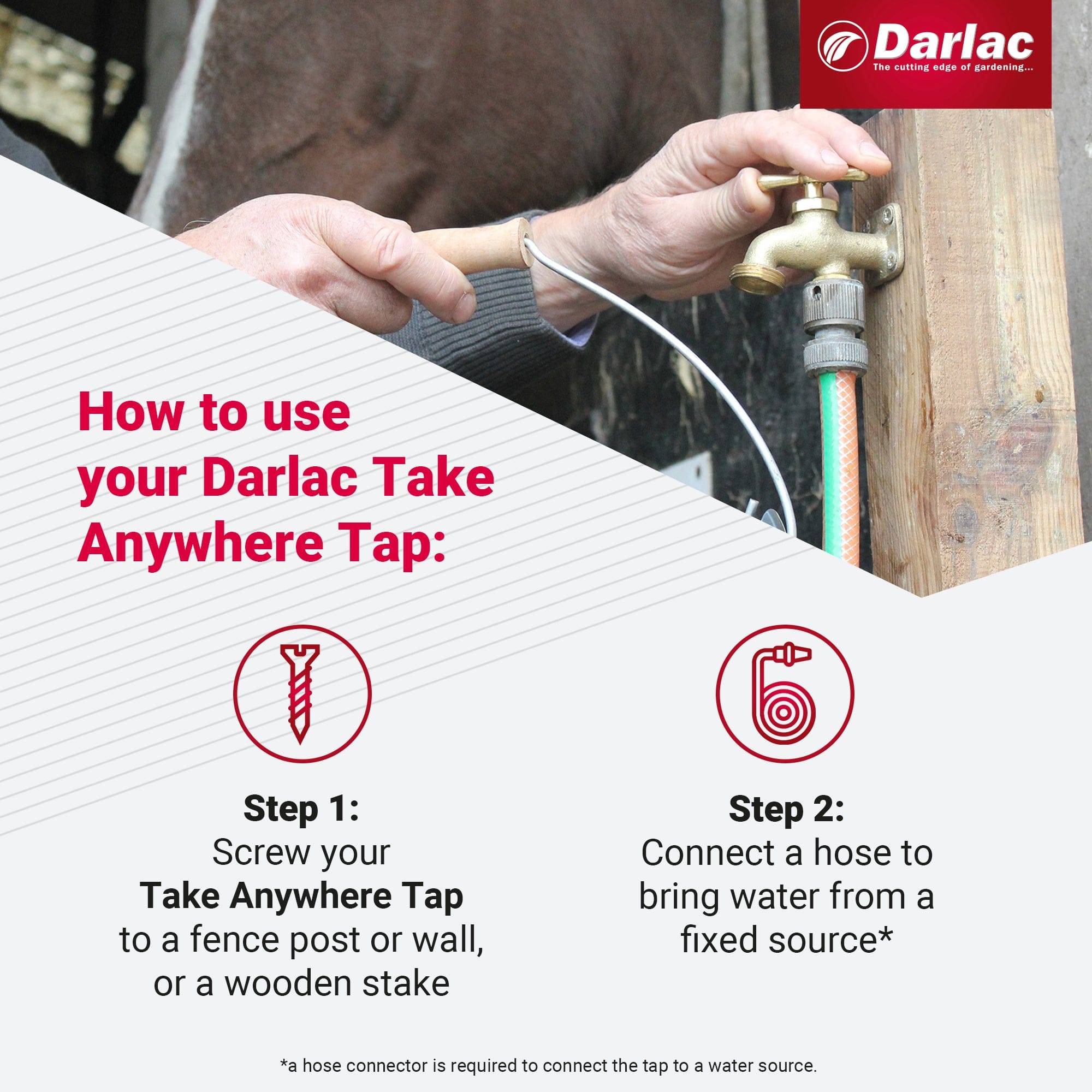 dt-brown HARDWARE Darlac Take Anywhere Tap