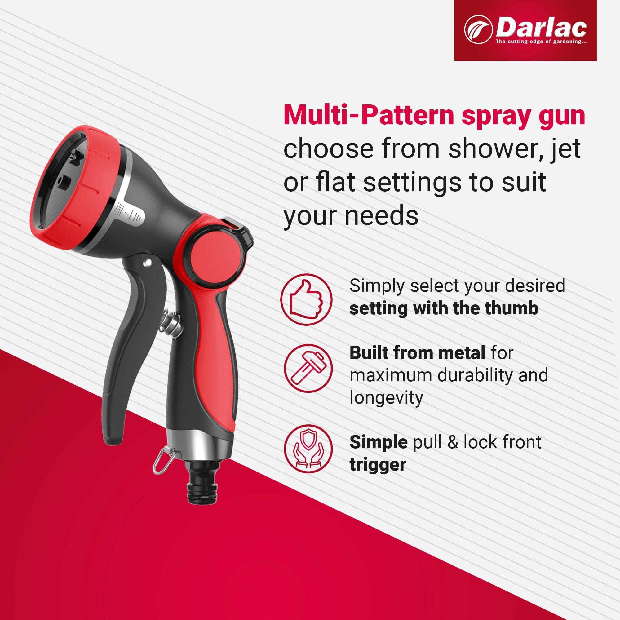 dt-brown HARDWARE Darlac Pattern By Thumb Spray Gun