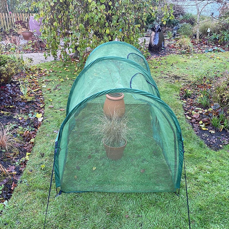 dt-brown HARDWARE Pro Gro Tall Net Tunnel Cloche 2m