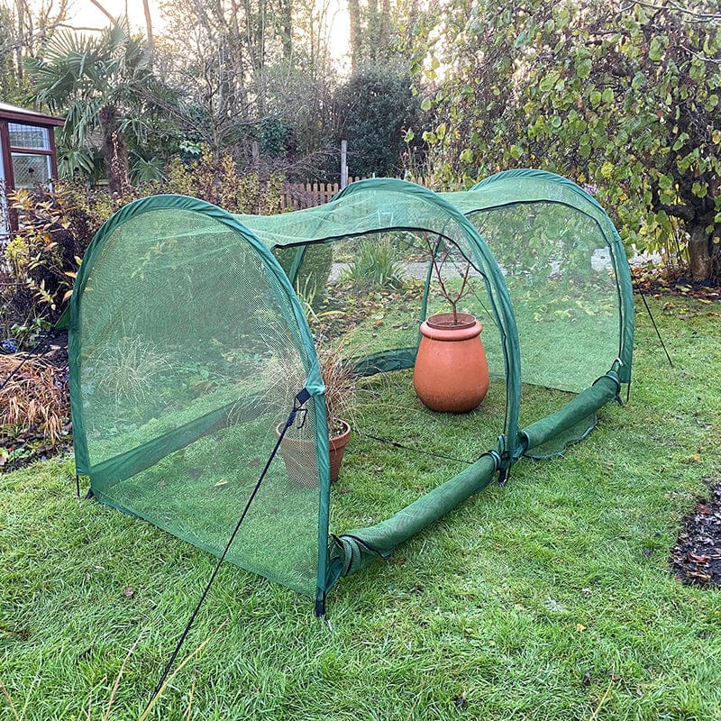 dt-brown HARDWARE Pro Gro Tall Net Tunnel Cloche 2m