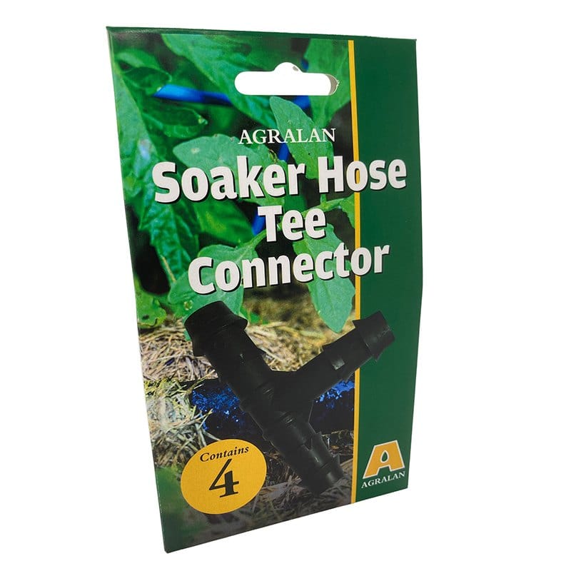 dt-brown HARDWARE Soaker Hose Tee Connectors