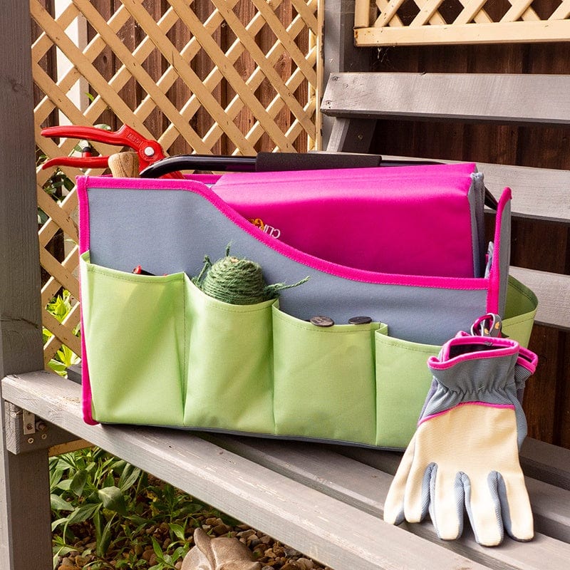 dt-brown HARDWARE Rigid Tool Bag Pink/Blue