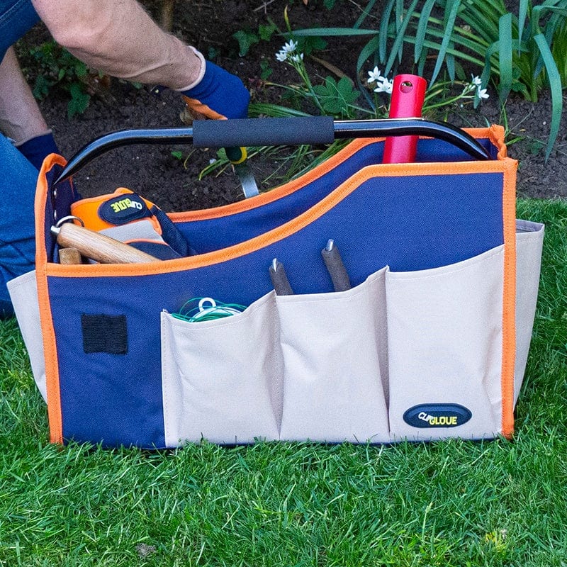 dt-brown HARDWARE Rigid Tool Bag Orange/Navy