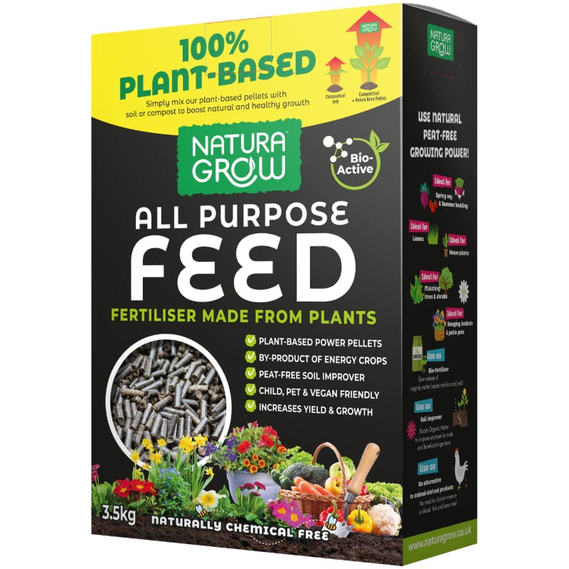 dt-brown HARDWARE All Purpose Feed Natural Fertiliser Pellets 3.5kg