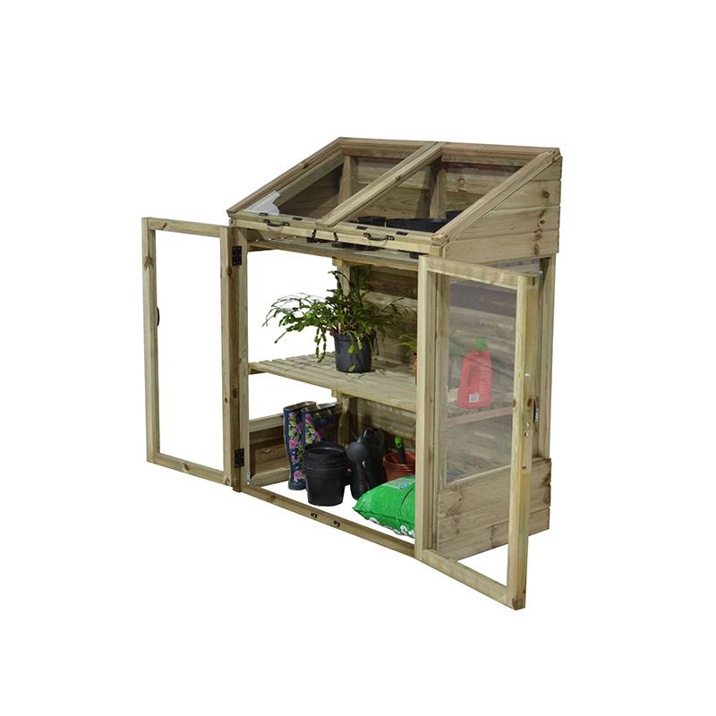 dt-brown HARDWARE Mini Garden Greenhouse