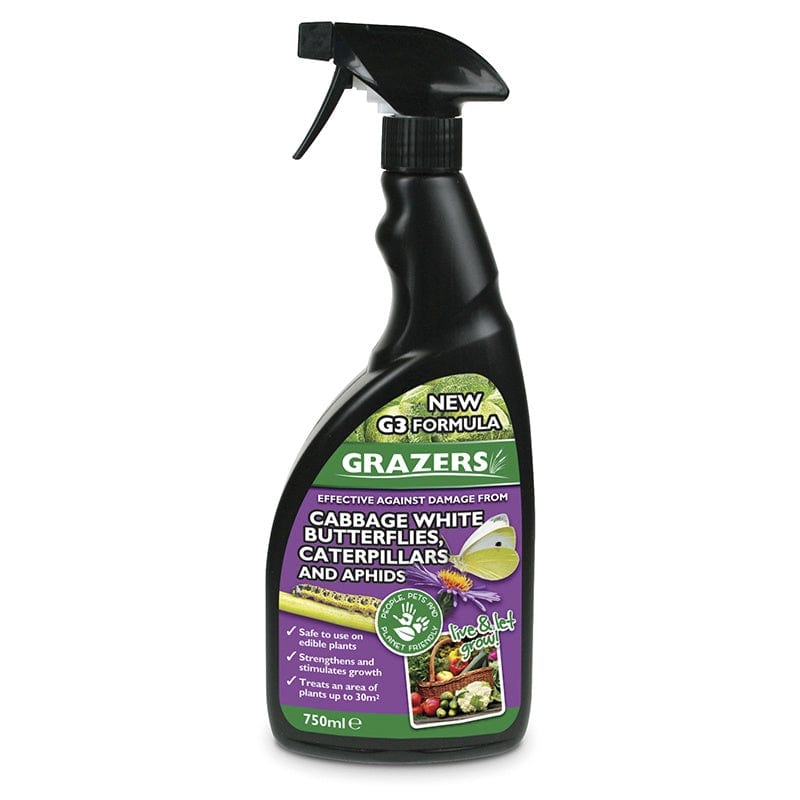 dt-brown HARDWARE Grazers Cabbage White Butterfly & Caterpillars Deterrent Spray