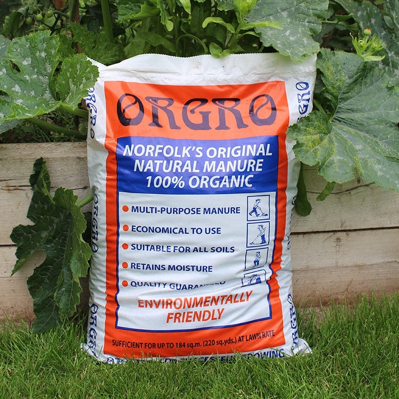 dt-brown HARDWARE Bulk Deal 30 x 15ltr Bags Orgro Manure