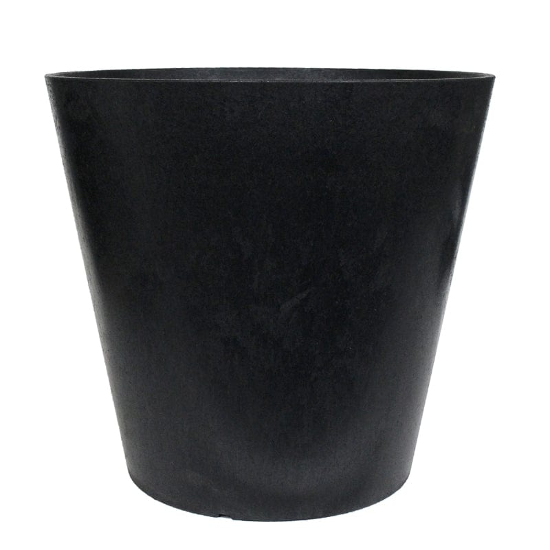 dt-brown HARDWARE Octavia Recycled and Unbreakable Plant Pots 38cm Slate Twin Pack